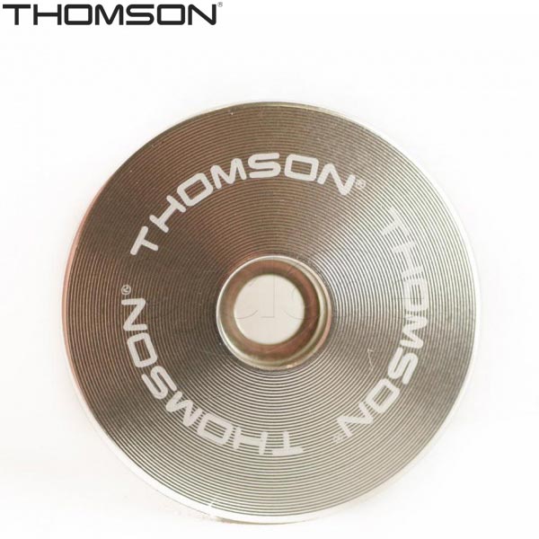 THOMSON(トムソン)ステムキャップ(1.5”/シルバー) | CYCLOPURSUIT | 自転車の延命トータルストア