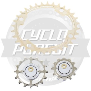 240319_sugino_capacity_booster_cy4_shc_pulley_chainring_set_gold_32t_shimano_12s_type