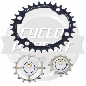 240320_sugino_capacity_booster_cy4_shc_pulley_chainring_set_black_shimano_12s_type