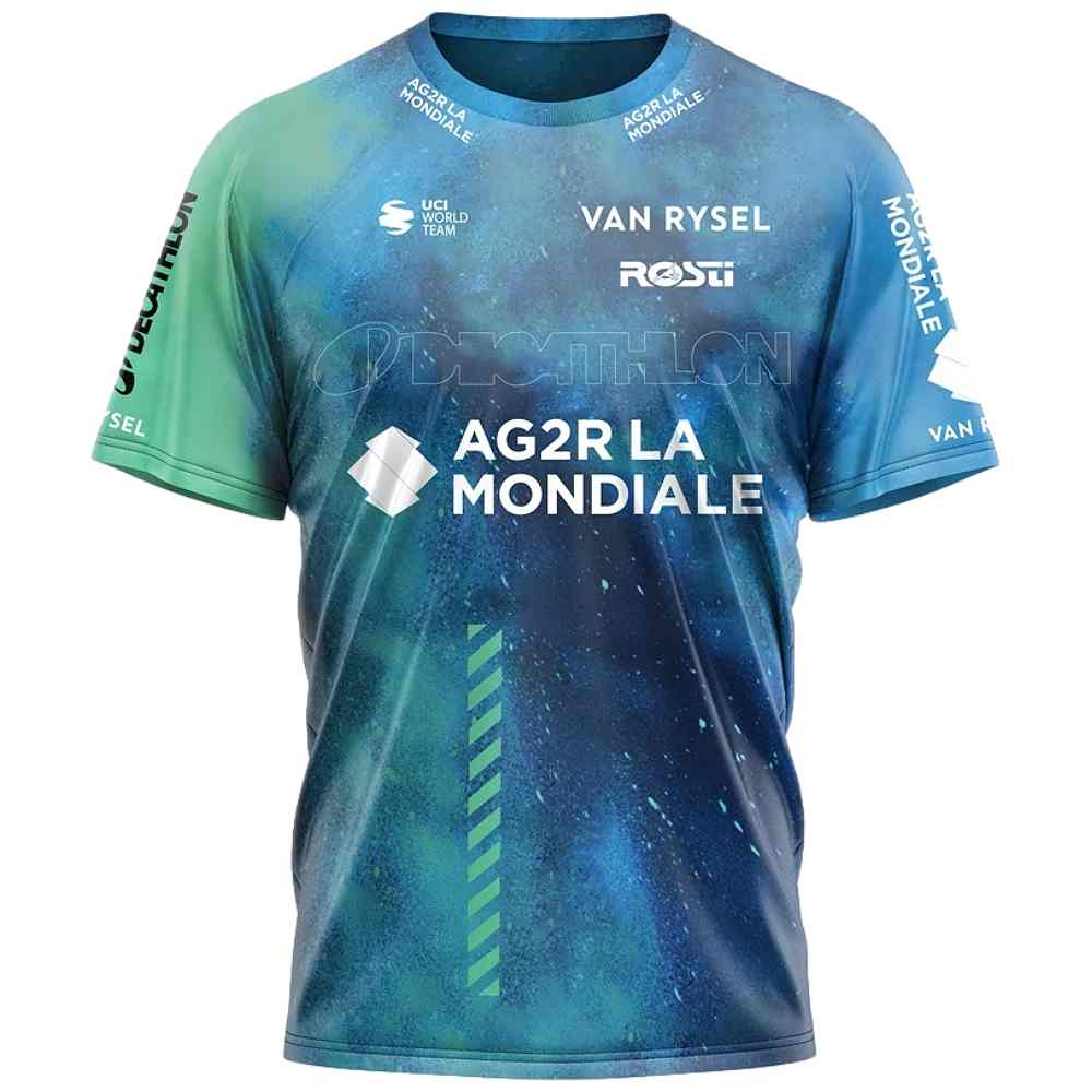 AG2R LA MONDIALE(アージェードゥーゼル ラ モンディアーレ)AFTER RACE SHIRT(アフターレースシャツ)(2024)