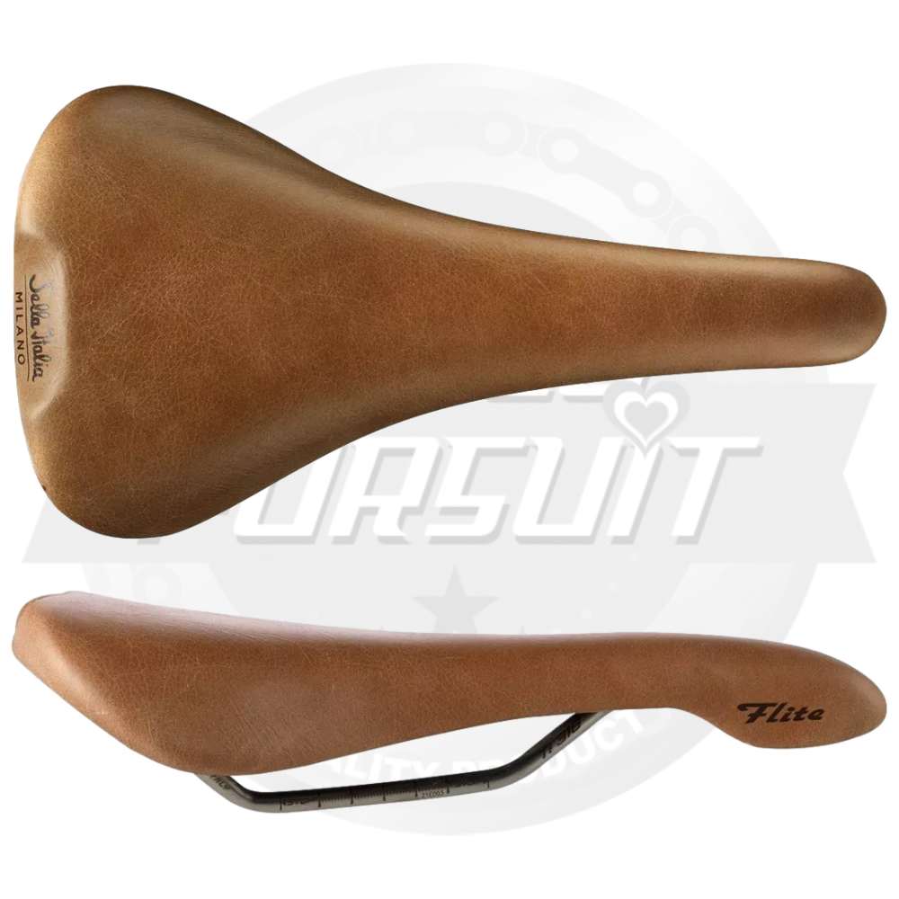 Selle Italia(セライタリア)FLITE Racer(フライトレーサー)サドル(italian classic brown leather/L1)