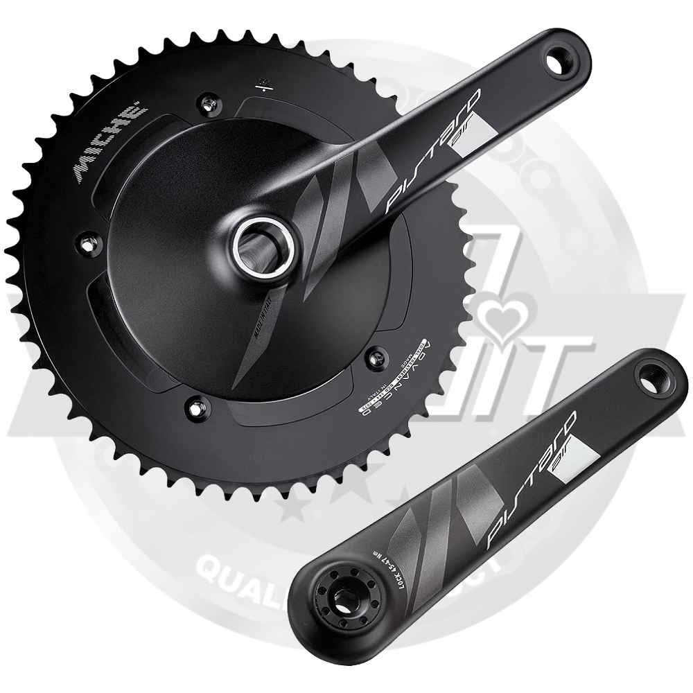 MICHE(ミケ)PISTARD air(ピスタードエアー)チェーンホイールセット(50T/165mm/PCD144mm/ブラック)
