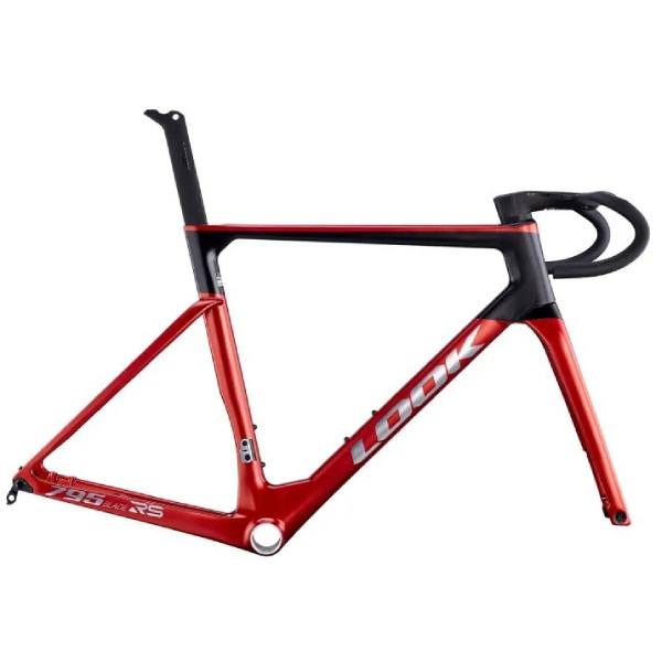 LOOK(ルック)795 BLADE RS(ブレードアールエス)カーボンフレームセット(2023/Disc/RED CHROME SATIN/ハンドル&ステム無し)