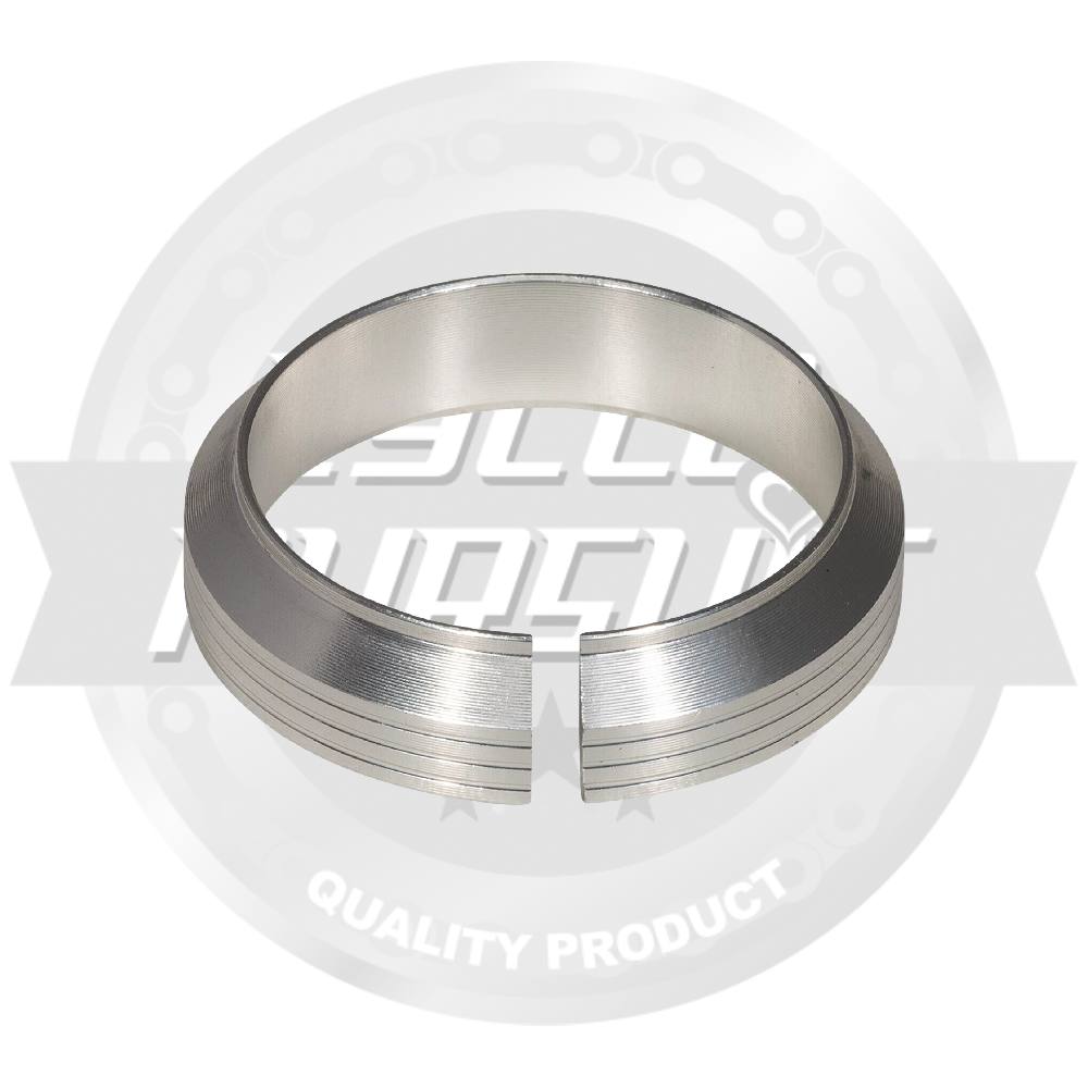 ELVEDES(エルベデス)HEADSET CONE COMPRESSION RING(ヘッドセットコーンコンプレッションリング)(1-1/8″/45°/シルバー/8.4mm)