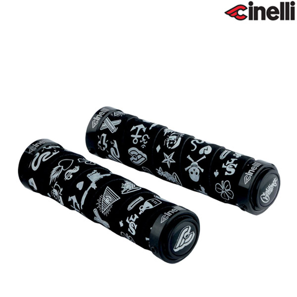Cinelli(チネリ)MIKE GIANT ART GRIPS(マイクジャイアント アートグリップ)(ブラック)