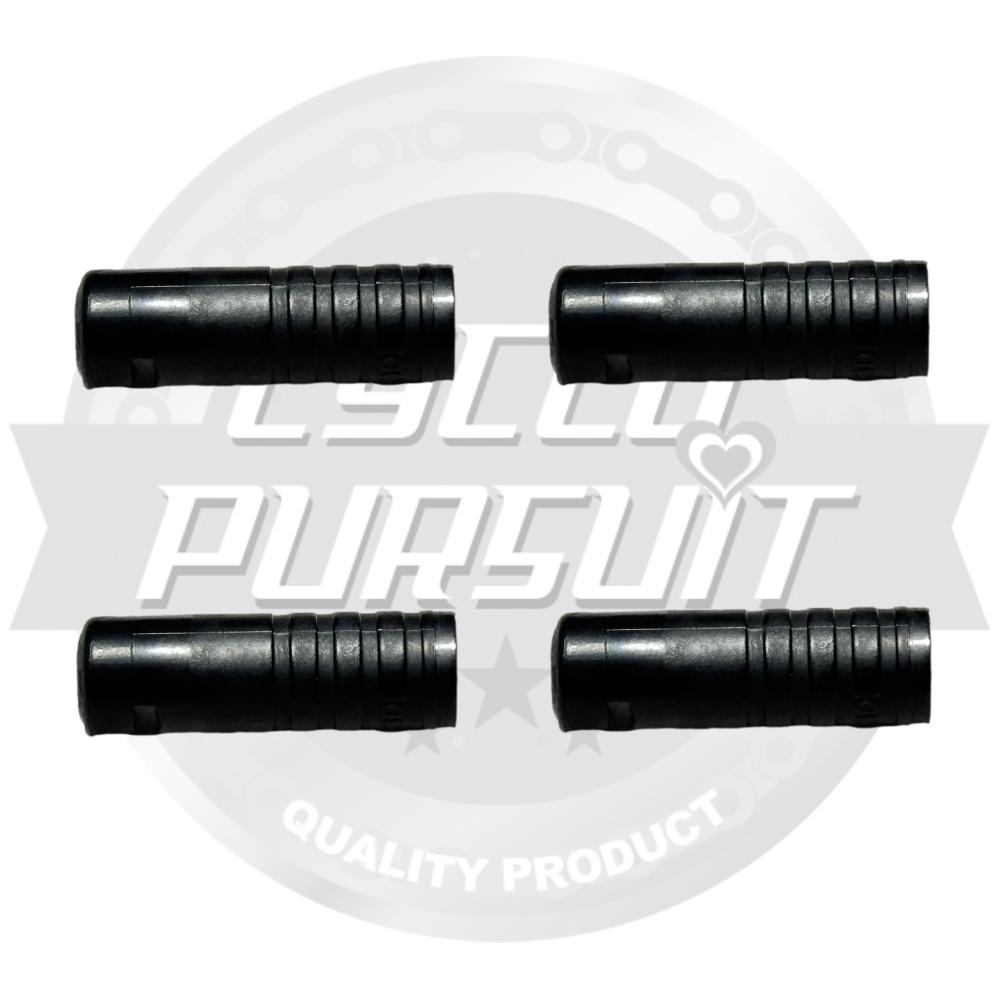 SHIMANO(シマノ)純正樹脂シフト用シールドアウターキャップ(6mm径/#60B9801/4ケ1セット/ブラック)