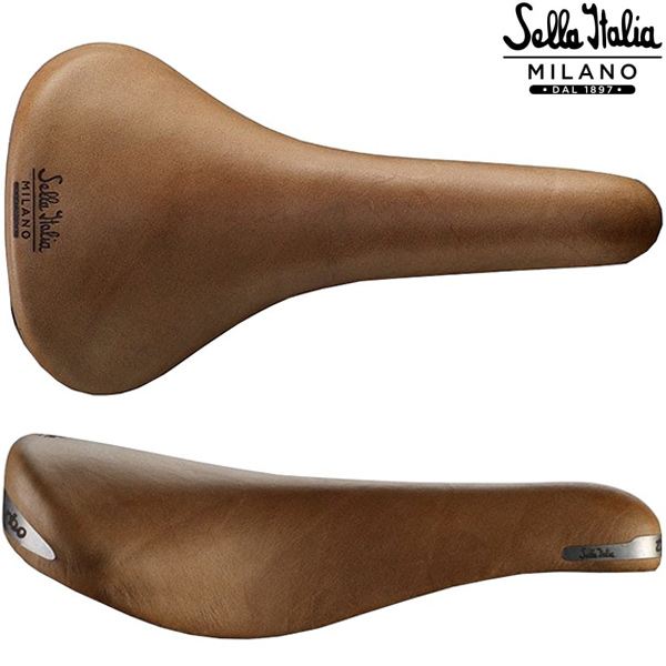 sella Italia MILANO(セライタリア ミラノ)TURBO RACERサドル(ライトブラウン)