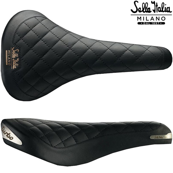 sella Italia MILANO(セライタリア ミラノ)TURBO BONNIE(ターボ ボニー)サドル(ブラック)