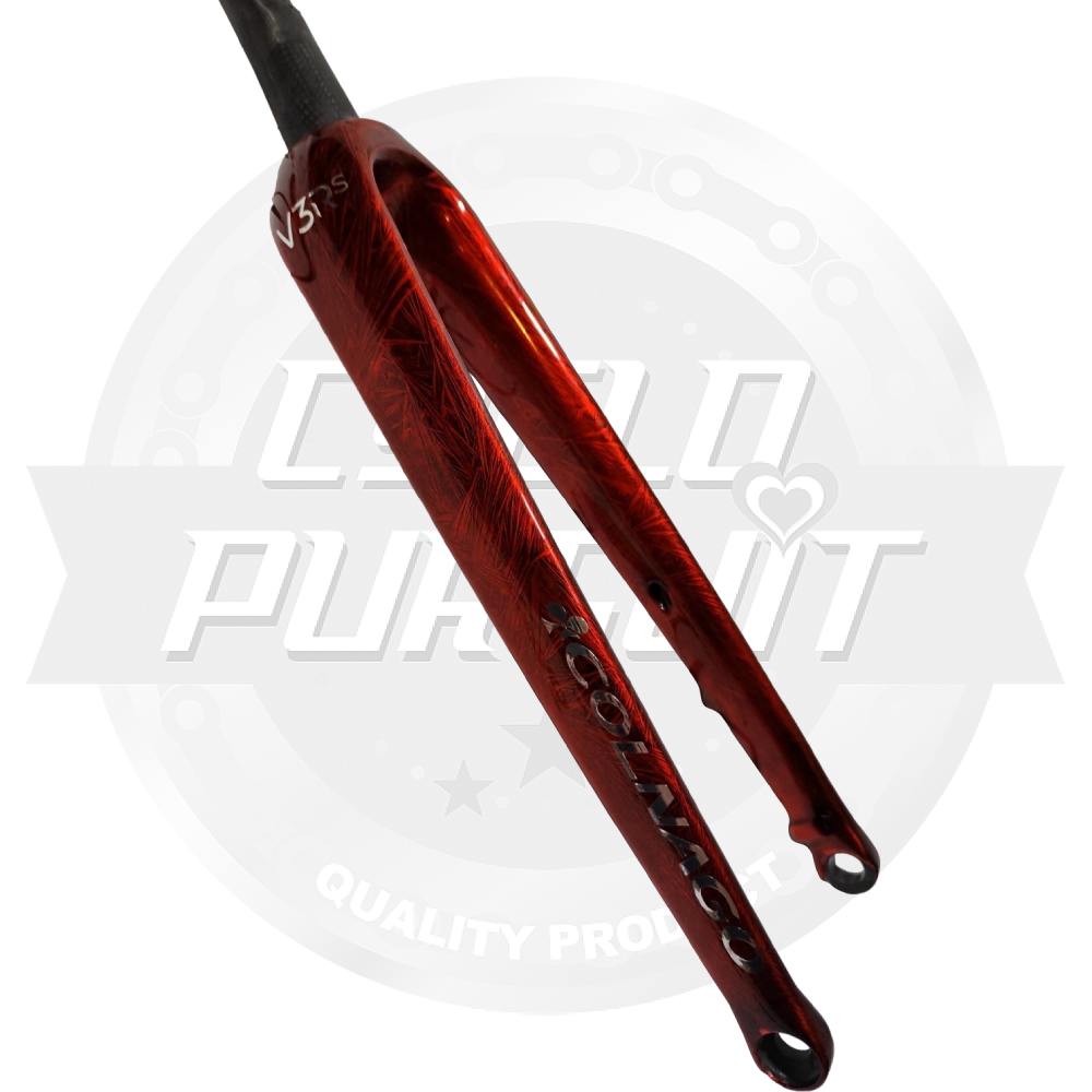 COLNAGO(コルナゴ)Carbon Front Fork(カーボンフロントフォーク)(V3rs/Disc Brake専用/Red Frozen(レッドフローズン))