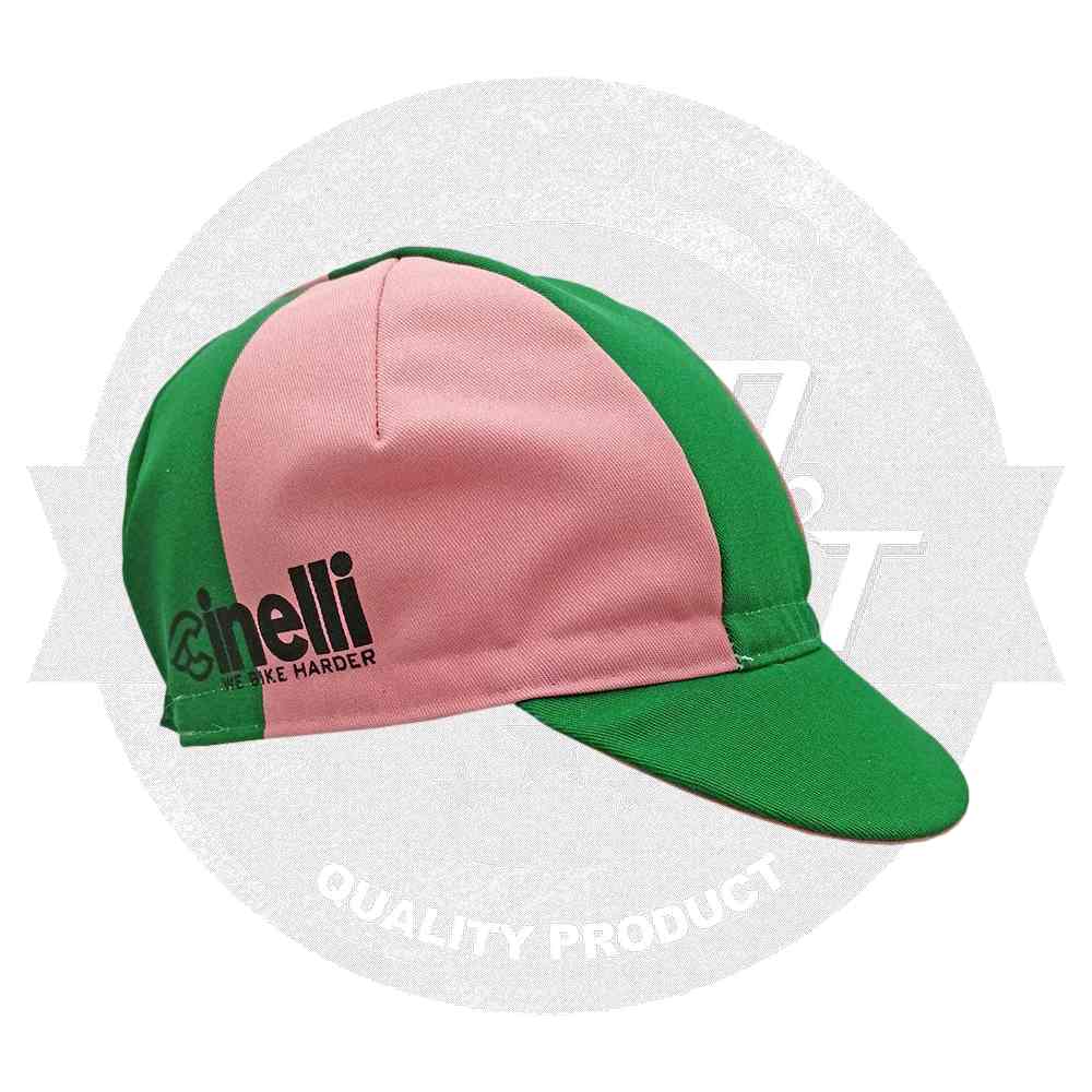 Cinelli(チネリ)キャップ(WE BIKE HARDER/ピンク)