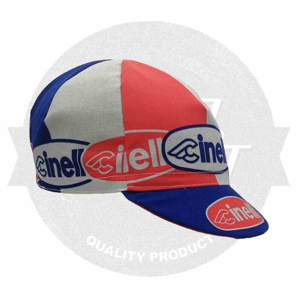 Cinelli(チネリ)キャップ(OVAL(オーバル)/レッド/ブルー)