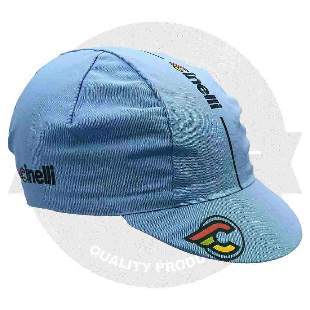Cinelli(チネリ)SUPER CORSA(スーパーコルサ)キャップ(Azzurro Laser(アズーロレーザー)ブルー)
