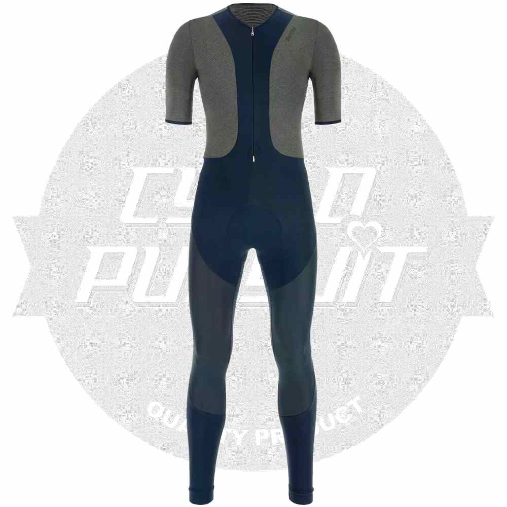 Santini(サンティーニ)VEGA GRIDO(ベガグリッド)BIB TIGHTS(ビブタイツ)(ネイビー/オレンジ)