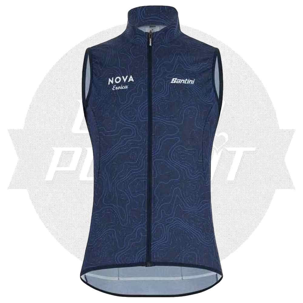 Santini(サンティーニ)Eroica Nebula Arte windproof vest(エロイカネビュラアルテウィンドプルーフベスト)