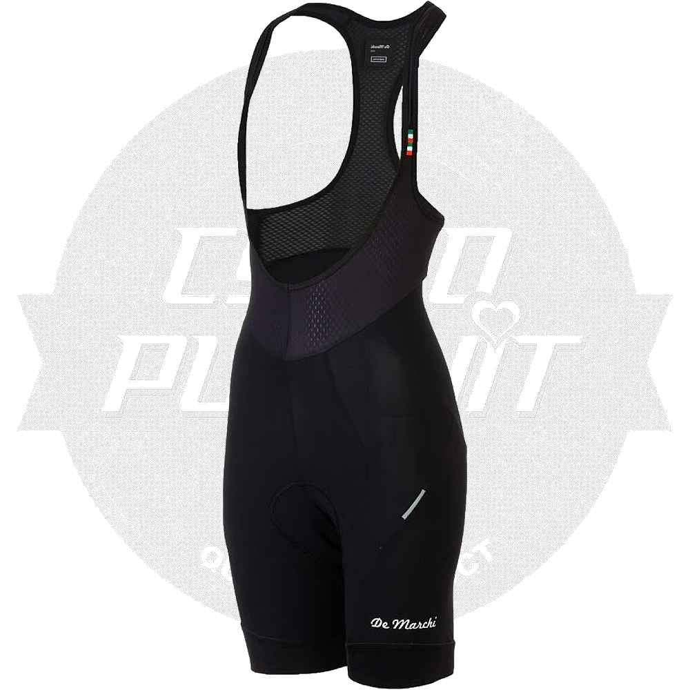 De Marchi(デマルキ)WOMEN’S SENTIERO(ウーマンズセンティエロ)MTB BIB SHORTS(エムティービービブショーツ)(BLACK(ブラック))