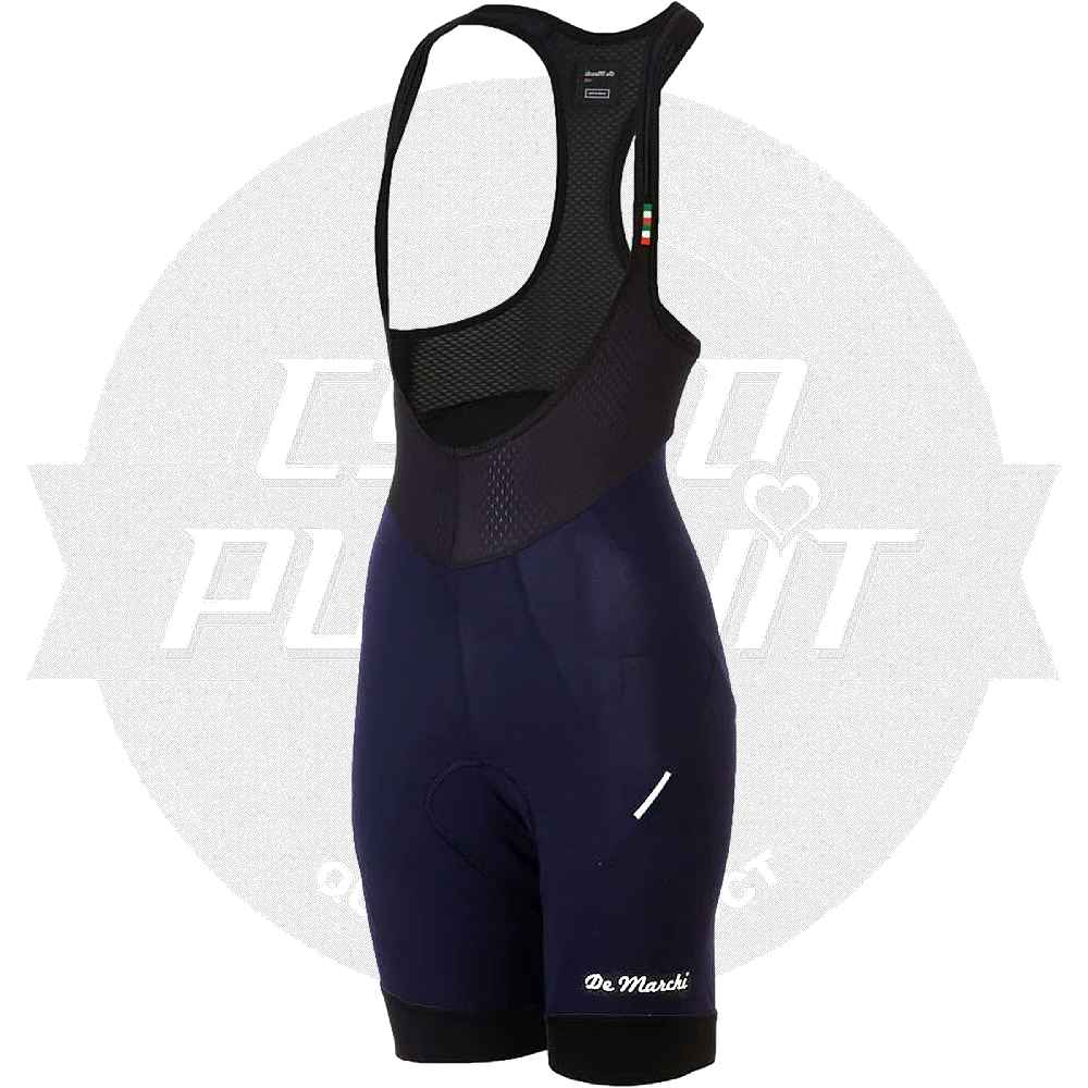 De Marchi(デマルキ)WOMEN’S SENTIERO(ウーマンズセンティエロ)MTB BIB SHORTS(エムティービービブショーツ)(BLUE(ブルー))