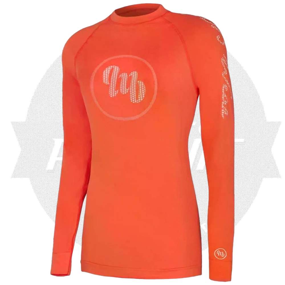 MB WEAR(エムビーウエア)Freedom Long Sleeve Base Layer(フリーダムロングスリーブベースレイヤー)(オレンジ)