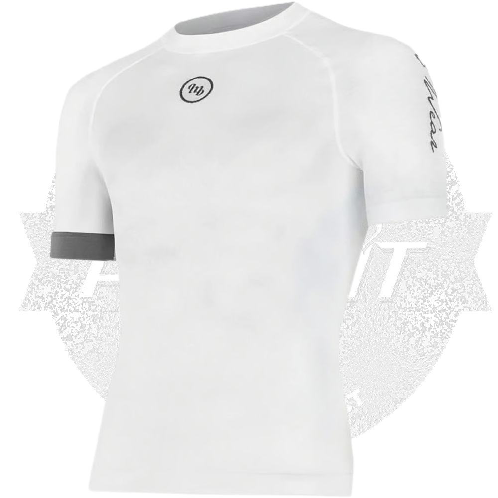 MB WEAR(エムビーウエア)Freedom Spring Short Sleeve Base Layer(フリーダムスプリングショートスリーブベースレイヤー)(ホワイト)