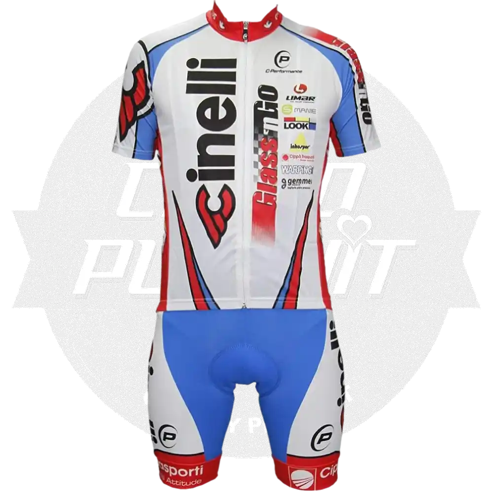 Cinelli(チネリ)GlassnGO Jersey(グラスンゴージャージ)(上下セット/Santini(サンティーニ)製)