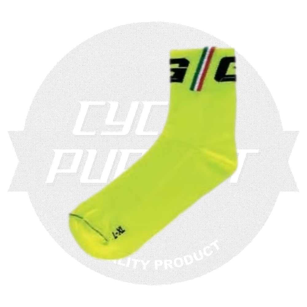 GAERNE(ガエルネ)Professional Socks(プロフェッショナルソックス)(Yellow Fluo(イエローフルオ))